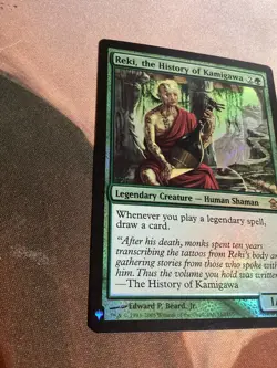 Reki, the History of Kamigawa 142 The List Reprints MTG NM - Image 2