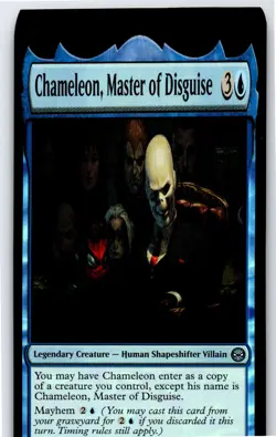 Chameleon, Master of Disguise U Marvel's Spider-Man # 27 NM Foil - Image 1
