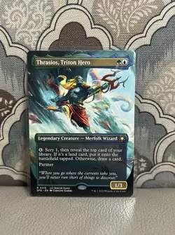 MTG Thrasios, Triton Hero (Borderless) Special Guests (non-foil) - NM - Image 1