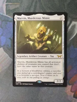 Marvin, Murderous Mimic | 7% Off 2+ | Duskmourn | NM | MTG - Image 1