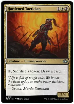 Hardened Tactician - 0191 - Tarkir Dragonstorm - MTG - NM/M - Image 1