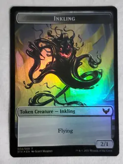 Spirit (6) Inkling (4) Double-sided Token Strixhaven: School of Mages Foil - Image 2