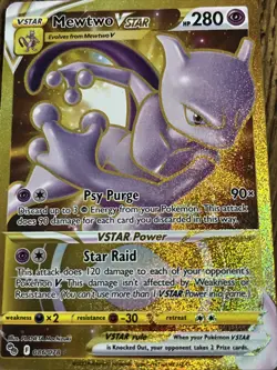 Mewtwo VSTAR (Secret) 086/078 Pokemon GO Holo - Image 1