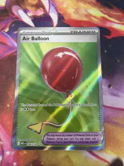 Air Balloon Ultra Rare ME01: Mega Evolution 166/132 NM Pokemon TCG - Image 1