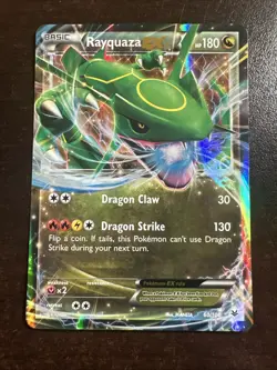 Rayquaza EX 60/108 LP Pokemon TCG XY Roaring Skies LP - Image 1