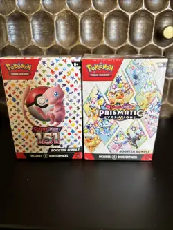 Pokemon TCG: Scarlet & Violet 151 & Prismatic Booster Bundle Lot Of 2 Brand New - Image 1