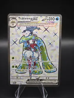 Tsareena ex 220/182 SV04: Paradox Rift Holo Pokemon TCG NM/Mint English - Image 1