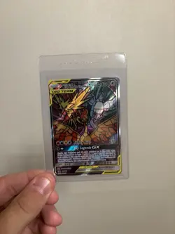 Pokemon TCG Moltres Zapdos Articuno GX SM210 Hidden Fate Promo - Image 1