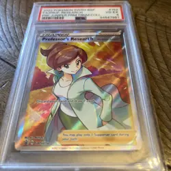 PROFESSOR'S RESEARCH (JUNIPER) - SWSH 152 - Black Star Promo - PSA 4 - Pokemon - Image 2