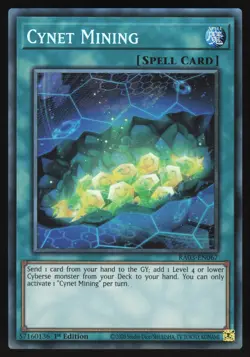 Cynet Mining - RA03-EN067 - Collector's Rare - Yugioh - Image 1
