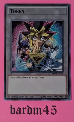 YuGiOh The Dark Side of Dimensions Token TKN4-EN030 Super Rare - Image 1
