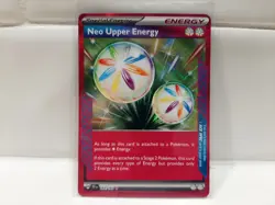 Neo Upper Energy - 162/162 - Ace Spec Rare - Temporal Forces - NM/M Pokemon Card - Image 1