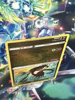 Pokemon TCG Radiant Eternatus #105/159 Crown Zenith Rare Reverse Holo Card - Image 3