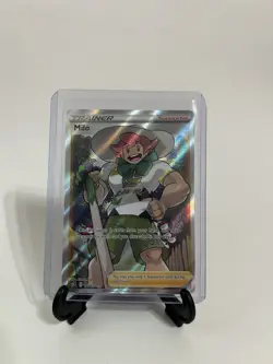 Milo 190/192 Rebel Clash NM Full Art Ultra Rare Pokemon Card - Image 3