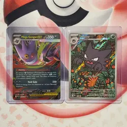 Haunter 027 Promo + Mega Gengar ex 056/094 - Box Fresh - Pokemon Card Lot #864 - Image 1