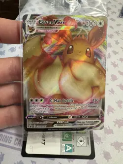 2021 Pokemon Shining Fates Eevee Vmax Full Art SWSH087 Prom SEALED! - Image 1