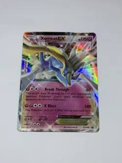 Xerneas EX Shiny XY149 Pokemon Card XY Black Star Promo Rare Holo TCG 2016 NM - Image 1