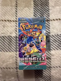 Pokemon Card Game Scarlet&Violet Battle Partners Booster Box sv9 Korean Version - Image 1