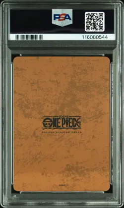 2024 ONE PIECE GOLDEN PLAYING CARDS THE STRAW HAT CREW MONKEY D. LUFFY PSA 8 - Image 2