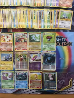 Vintage Pokemon Card Lot Holo Etc MP-Damaged Ninetales Blastouse Fire 630+ - Image 2