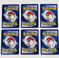 Energy Cards ⭐ Full Set x 6 - Pokemon Card TCG - WOTC - 1999 Base Set - Image 3