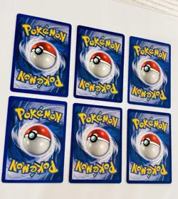 Energy Cards ⭐ Full Set x 6 - Pokemon Card TCG - WOTC - 1999 Base Set - Image 4