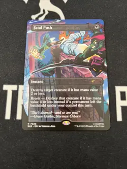 Secret Lair Fatal Push x1 Magic Cards MTG Spider-Man - Image 1