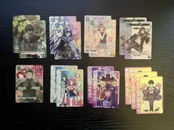 Union Arena Foil Lot V Jump Promo Set of 16 Cards - Image 1