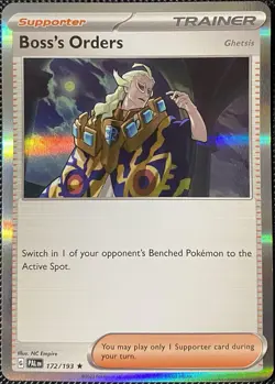 Boss's Orders 172/193 Sv02: Paldea Evolved Holo - Pokemon Card - Image 1