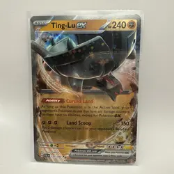 Ting-Lu ex 127/193 Paldea Evolved Double Rare Pokemon Card NEAR MINT NM - Image 1