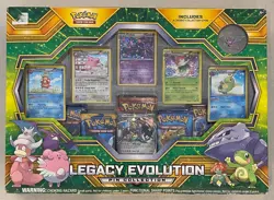 2017 POKEMON TCG XY LEGACY EVOLUTION PIN COLLECTION BOXED SET UNOPENED C - Image 1
