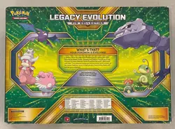 2017 POKEMON TCG XY LEGACY EVOLUTION PIN COLLECTION BOXED SET UNOPENED C - Image 2