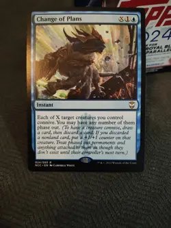 Change of Plans Commander: Streets of New Capenna Regular - Image 1
