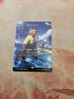 Tidus, Zanarkand Fayth-Thrasios, Triton Hero Showcase Final Fantasy MTG NM - Image 1