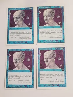 MTG Playset 4x Memory Lapse (6th Edition/Blue/C) - BGM - Image 1