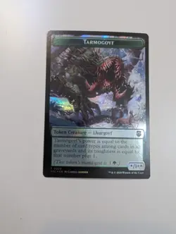 MTG - Tarmogoyf (Ripple Foil)/Saproling Token- Commander: Modern Horizons 3 NM/M - Image 1