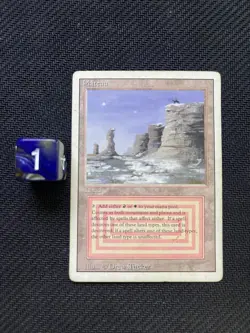 Plateau - Revised Edition - Dual Land - Vintage MTG - MP - 1994 - Image 1