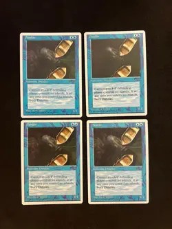 Dandan x4 [Chronicles] Magic MTG Cards LP - Image 1
