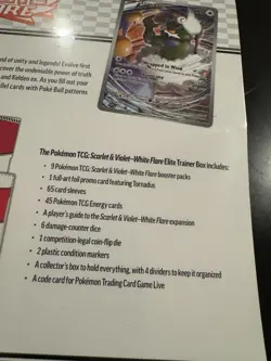 Pokemon S&V White Flare Elite Trainer Box (ETB) - New, Factory Sealed - Image 4
