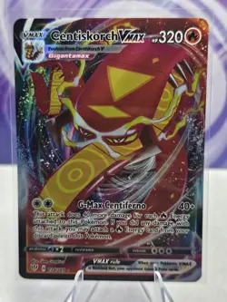 Pokemon TCG Centiskorch VMAX Darkness Ablaze 034/189 Holo Ultra Rare Near Mint - Image 1