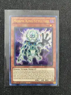 Morph King Stygi-Gel 1st Edition Ultra Rare KICO-EN018 Yu-Gi-Oh! - Image 1
