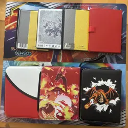 Vintage & Modern Pokemon Accessories Binders Charizard Pikachu Bulbasaur - Image 2
