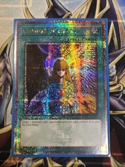 Yu-gi-oh! 1x Change of Heart - RA01-EN050 Quarter Century Secret Rare - NM/M - Image 1