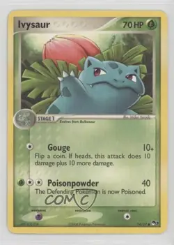Ivysaur Pokemon Organized Play Promotional Series 3 #14 2006 - Image 1