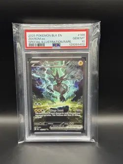 Pokemon BLK EN ZEKROM Ex Special Illustration Rare PSA 10 Gem Mint #166 - Image 1