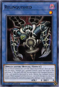 Relinquished - LED2-EN000 - Common - 1st Edition LP YuGiOh! Legendary Duelists: - Image 1
