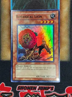 Yugioh Botanical Lion CSOC-EN099 Super Rare NM - Image 1