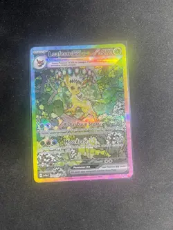 Pokemon TCG Bahasa Indonesia Prismatic Evolutions Leafeon ex SAR SIR sv8a - Image 1