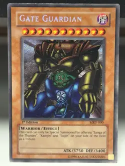Gate Guardian MRD-000 Metal Raiders 1st Edition Secret Rare NA Print #3 - Image 1