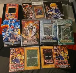 VINTAGE YU-GI-OH! STARTER/STRUCTURE DECKS! JOE'S WORLD! GAMING MATS! - Image 1